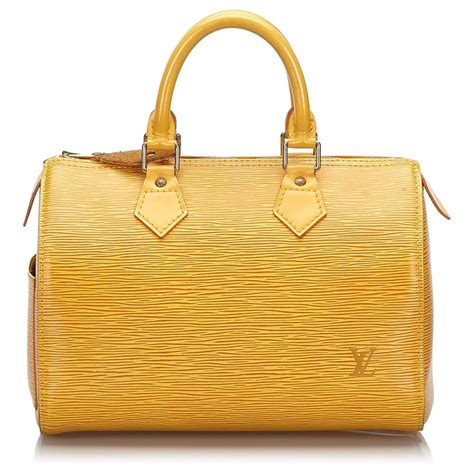 yellow epi leather louis vuitton|louis vuitton epi leather speedy.